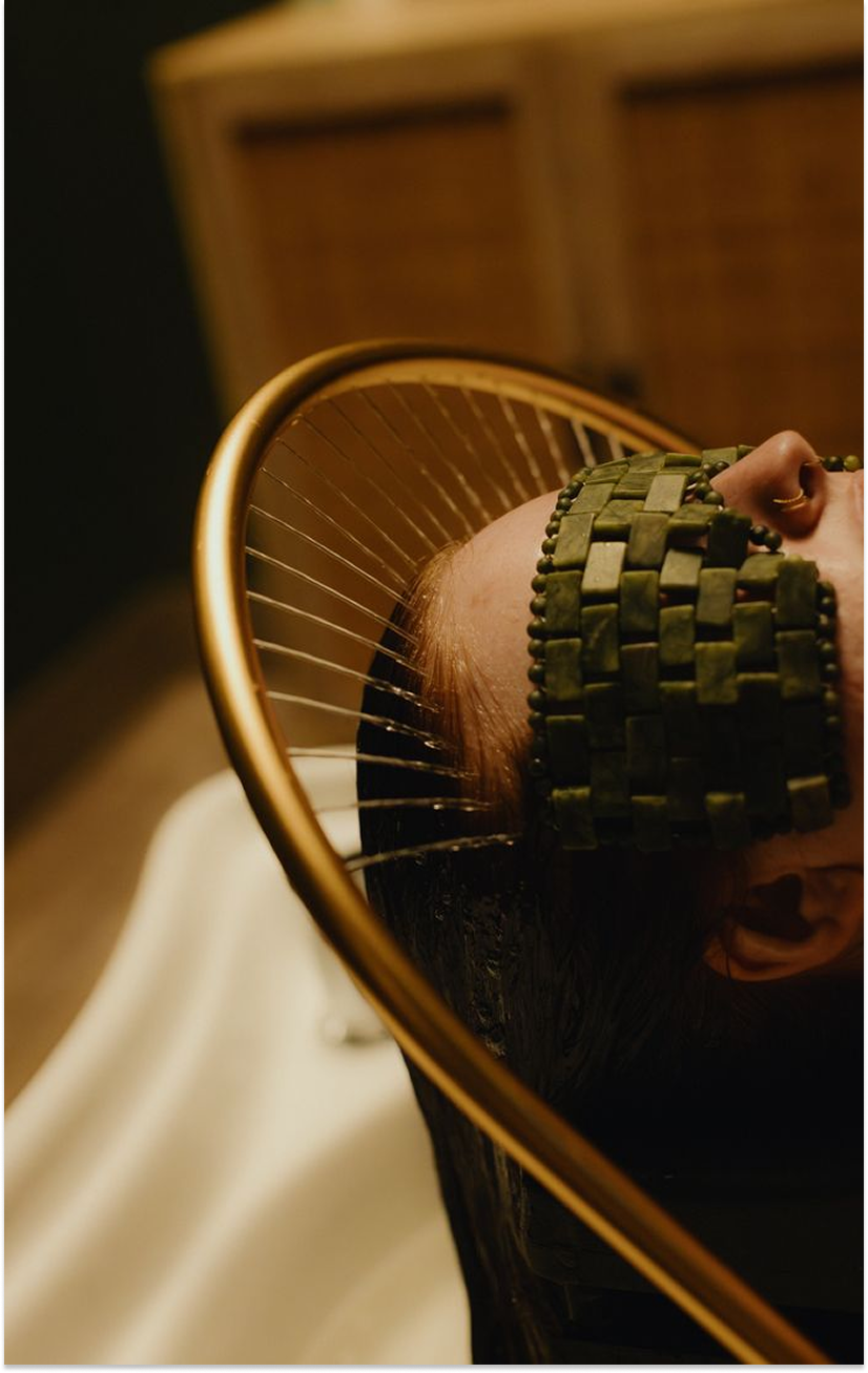 Head spa ritual